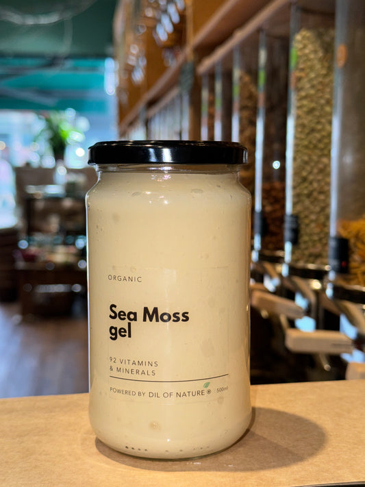 Organic & Wildcrafted Sea Moss gel